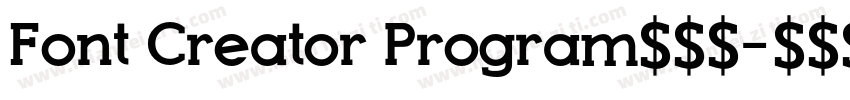 Font Creator Program转换器字体转换